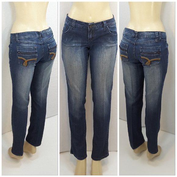 Zana Denim - ZANA JEANS, Straight Leg Denim Jeans, size 13